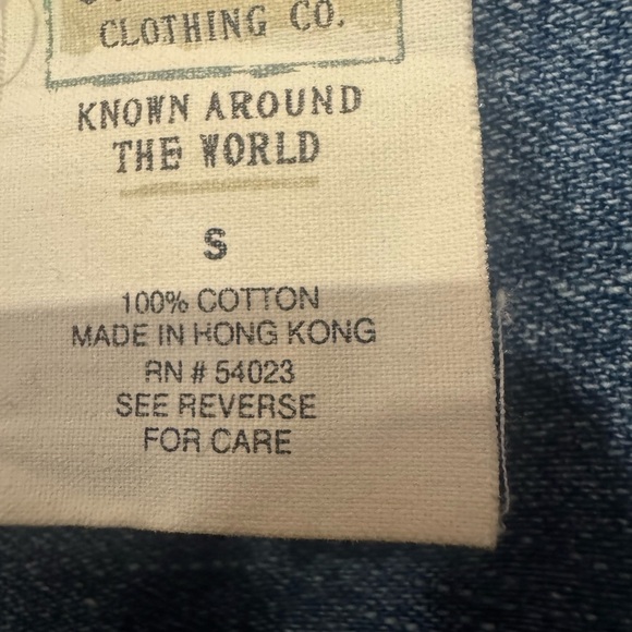 90’s Old Navy Denim Vest 100% Cotton - Picture 3 of 3